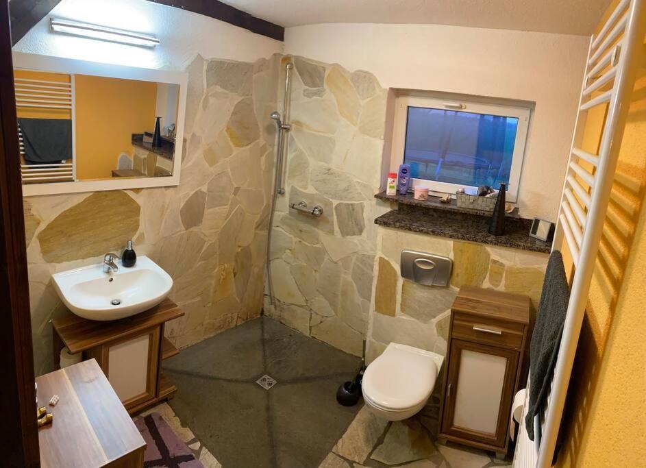 Schicke Wohnung Im Grunen Dreiheide Buitenkant foto
