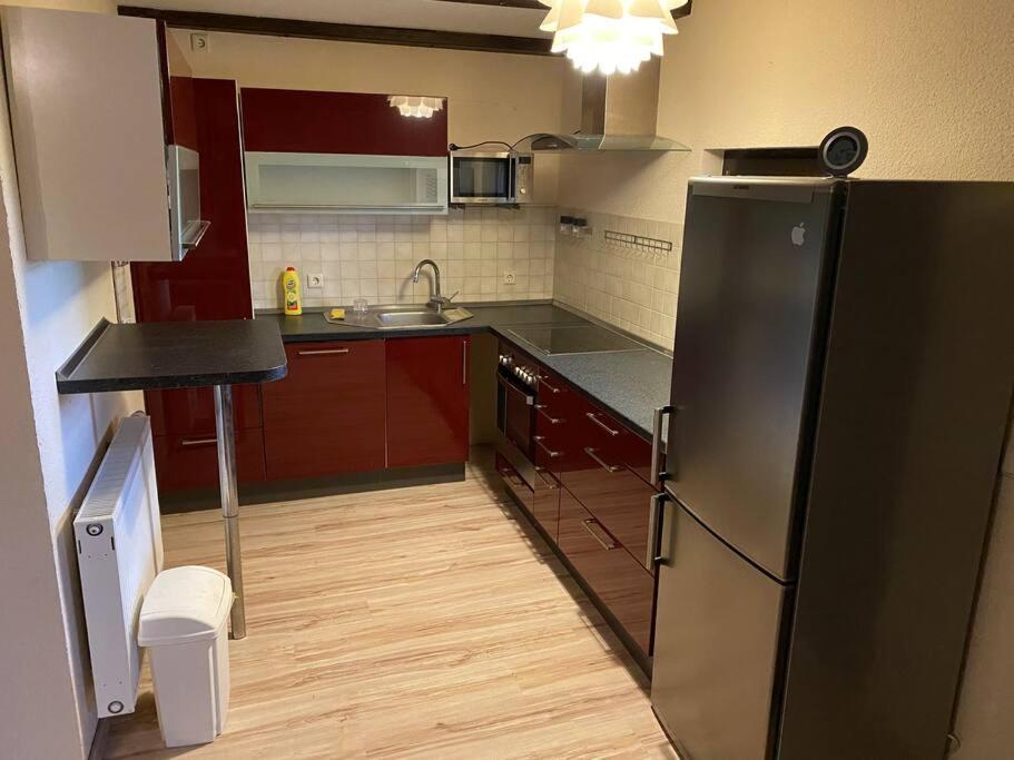 Schicke Wohnung Im Grunen Dreiheide Buitenkant foto